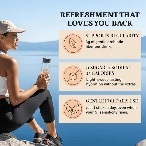 Packs, Packets 3g 10 Count Harmony Prebiotic Iced Tea Stick Passion Fruit - Zero Sugar Black Tea Drink Mix