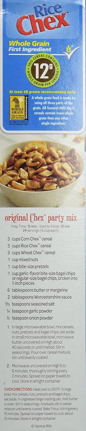 General Mills 12 oz. 4 Pack Rice Chex Gluten Free