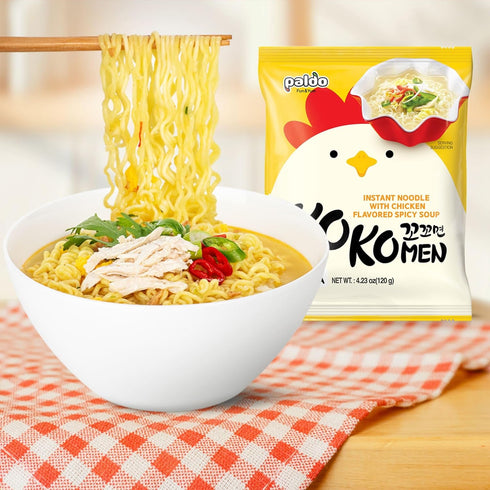 (10pcs kko Kko Myun/Kko Kko Myeon Chicken Noodle) - Korean Ramen