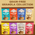 10 Oz (Pack 2) Paleonola Pina Colada Grain Free Granola, Resealable Bag of - Grainless Paleo Granola Blended with Dried