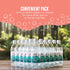 16.9 oz, 24-Pack, IRIS Sparkling Water Bottles, fl Strong Carbonation from Mount Fuji Spring, Refreshing Japanese