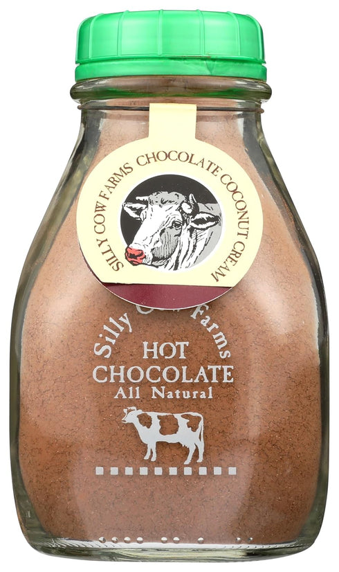 SILLY COW FARMS Coconut Cream Hot Chocolate Mix, 480 GR