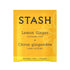 100 Stash Tea Lemon Ginger Herbal Tea Box of Tea Bags
