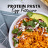 30g 3.5oz Packaging 10oz (Pack 2) Al Dente Protein Pasta Egg & Roasted Garlic Fettuccine - High Protein in Serving