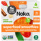 Noka Superfood Fruit Smoothie Pouches, Sweet Potato Goji, Healthy Snacks with Flax