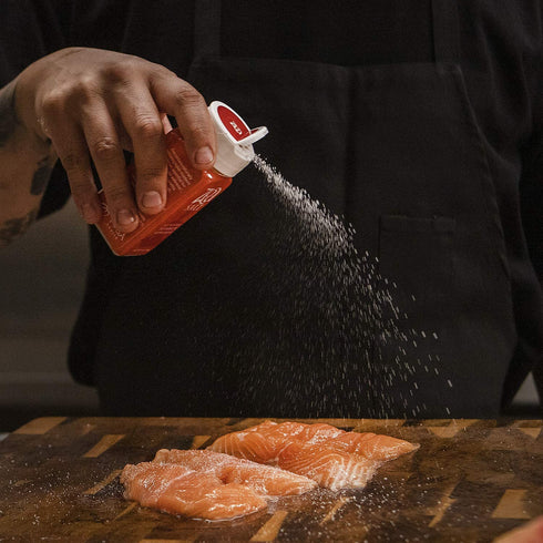 80% 1 lb Zea Low Sodium Salt Substitute with Real Salt-Taste - Potassium Chloride Enriched Salt Alternative for High