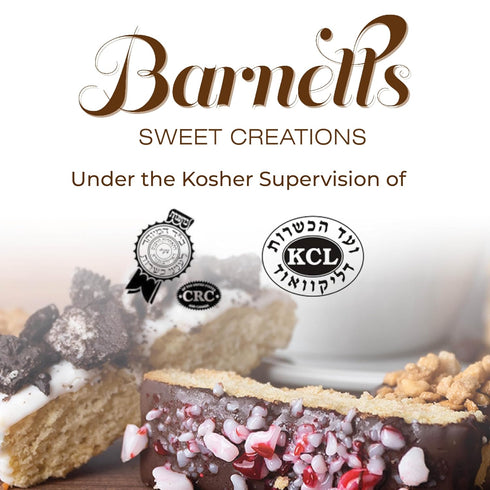 12 Barnetts Mothers Day Chocolate Biscotti Gift Box, Gourmet Cookie Gifts Basket for Him and Her, Food Delivery, Fancy