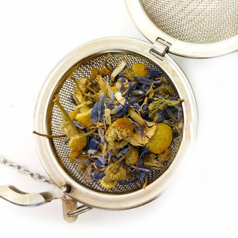 50 Harney & Sons Yellow & Blue, Sachets of Chamomile Tea w/Cornflowers