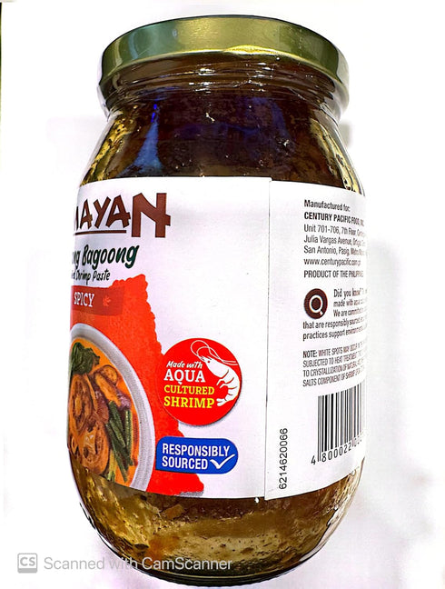 Generic 17.6 oz 500 Kamayan Ginisang Bagoong sauteed Shrimp Paste Spicy g
