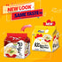 Pack 20, Pack (120g 20) Paldo Fun & Yum Kokomen Ramen Hot Spicy Instant Noodles with Soup, of Chicken Based Broth