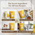 Frozen 1 lb Palm & Plenty Powdered Banana Fruit - Natural Banana Flavoring for Smoothies, Baking, Shakes, Drink Mix