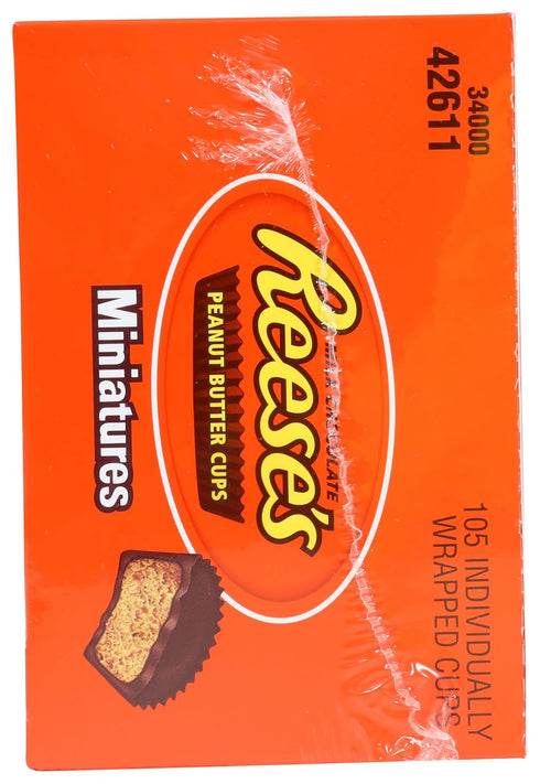 The Hershey Company 0.31 oz. Reese's Milk Chocolate Peanut Butter Chocolate Candies