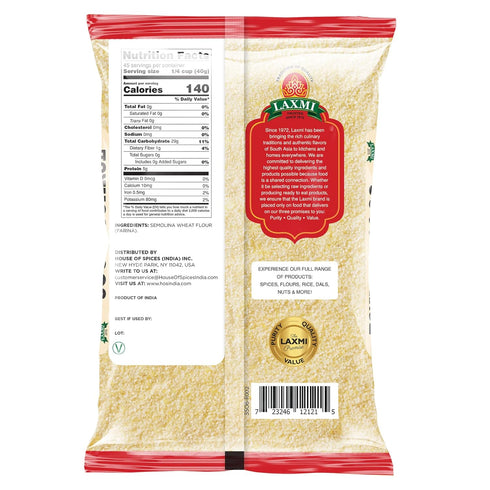 4 lb Laxmi Brand Sooji