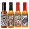 Torchbearer Hot Ones Variety Hot Sauce 4 pack, 5oz - Garlic Reaper,