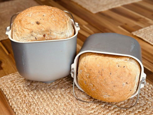 15 oz Molibake Fitness Bread Mix All-Natural High-Fiber Bread Mix for Bread Machine and Oven Whole Grain Breads Mix