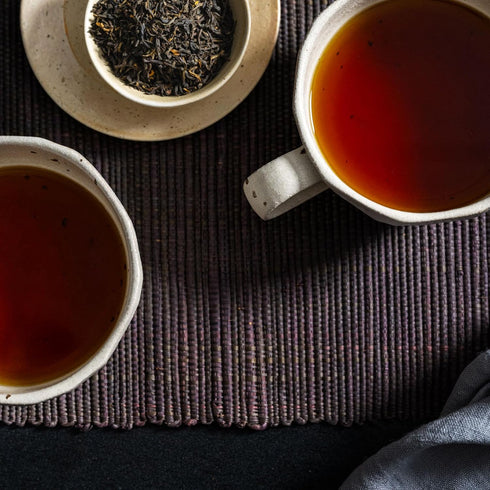 4 12+ Rishi Tea China Breakfast Black Loose Leaf Tea - Organic, Robust & Caffeinated, Enjoy Hot or Iced - Ounces