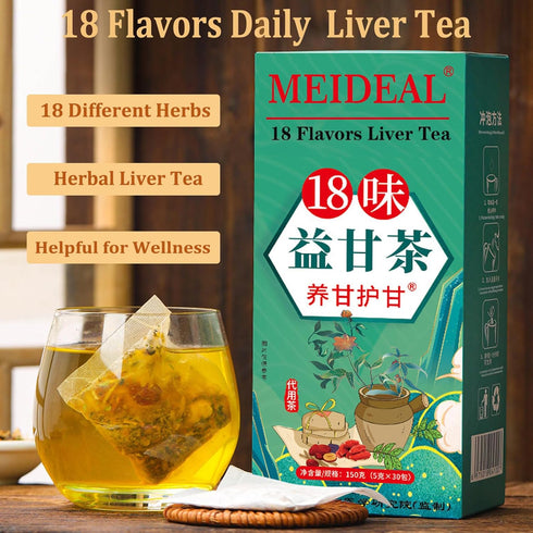 18 18 (2 60 Daily Liver Tea, Flavors Liver Tea with Different Herbs for Better Liver, Natural Herbal Tea for Liver