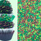 Jungle Camouflage Edible Gaming Woodlands Confetti Sprinkles - 6oz Bag for Cake, Cookie, Cupcake, Ice Cream