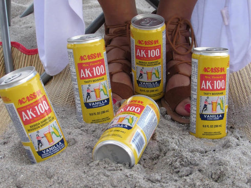 Acassan Ak-100 9.8 Oz (Pack 12) Mrs. French Vanilla Corn Drink, fl
