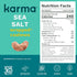 1.5 (12 Packs) Sea Salt Cashews with Skin by Karma Nuts, Whole, Roasted, Vegan, Gluten Free, Low Net Carb, Natural