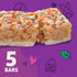 5 3.9 oz Annie's Birthday Cake Crispy Snack Bars, Gluten Free, Bars