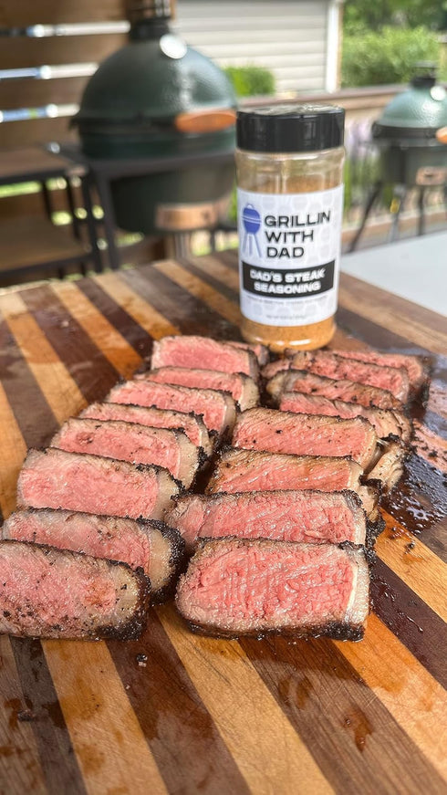 Grillin With Dad Steak Seasoning - Great Tasting Steak and Beef Seasonings for Grilling & Smoking