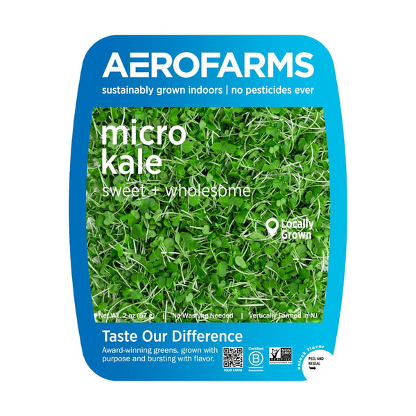 AEROFARMS Micro Kale, 2 oz Microgreens