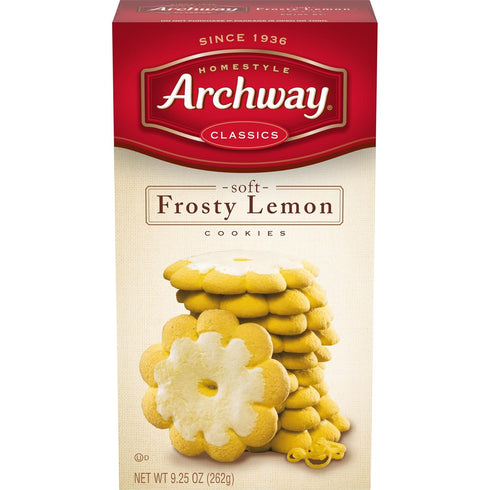 Archway Cookies, Soft Frosty Lemon Cookies, 9.25 Oz