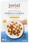 Jovial Organic Einkorn Checkerboard Cookies, High Protein, Low Carb, Fair Trade Certified, 8.8 Oz