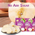 10 Pack Pack, 0.35 ONETANG Freeze-Dried Fruit Apple Chips, Single-Serve Non GMO, Kosher, No Add Sugar, Gluten free