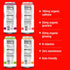 Pack 160mg 50mg 50mg 16 oz (8-Pack) Hiball Clean Energy Drink - Variety - Zero Sugar, Zero Calorie Sparkling Water