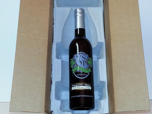 VSOP (375 ml 12.68 oz) Pomegranate Quince Aged White Balsamic Vinegar of Modena /