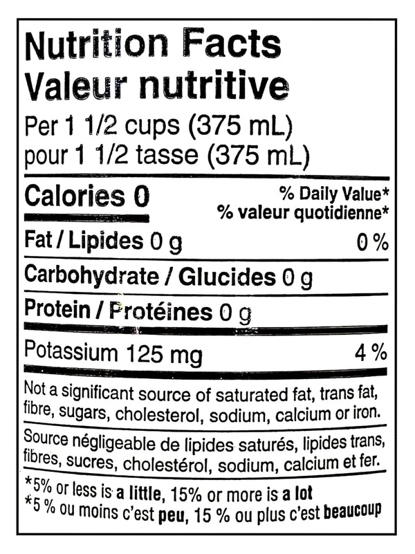 Compliments 1L/35.2 oz FIZZY Tangerine Lime Flavored Sparkling Water, fl