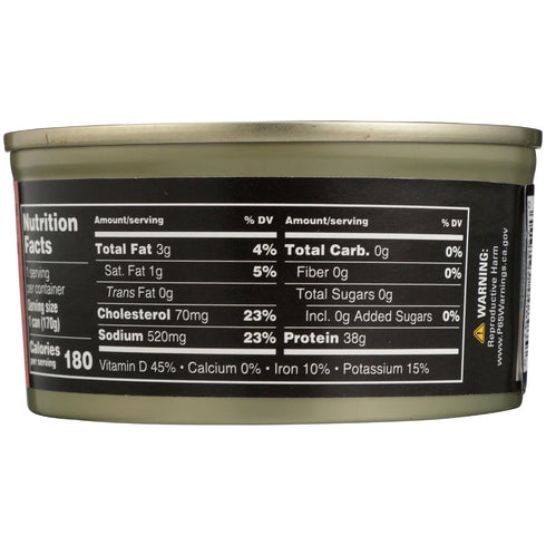 6 Oz CROWN PRINCE Boneless Skinless Pacific Pink Salmon