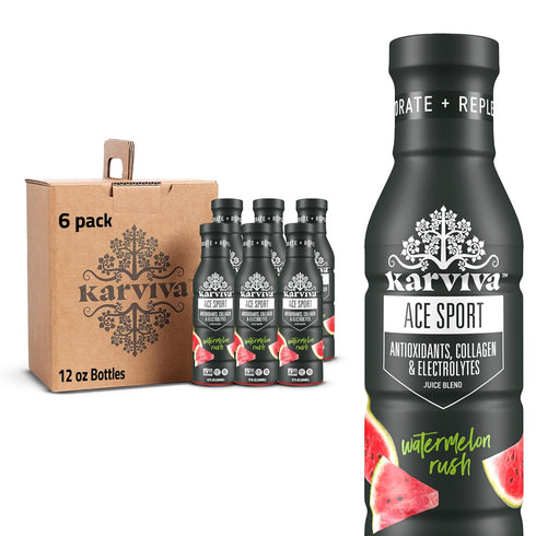 Karviva ACE Collagen Juice, Healthy Joints, Skin & Hair, Antioxidant-Rich Berries, Marine