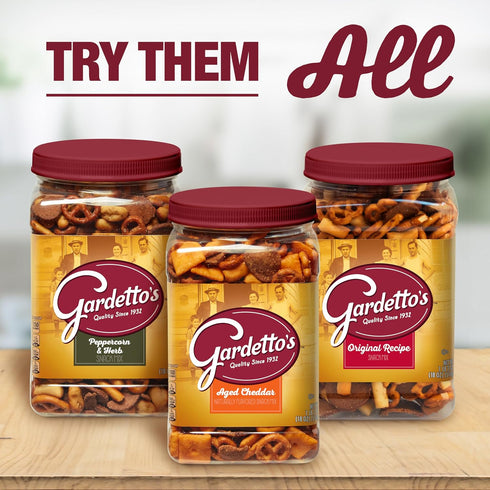 Gardetto's 18 oz Original Recipe Snack Mix, Salty Snacks Tub
