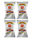 Better Made No Salt Added Potato Chips - Four (4) Pack -