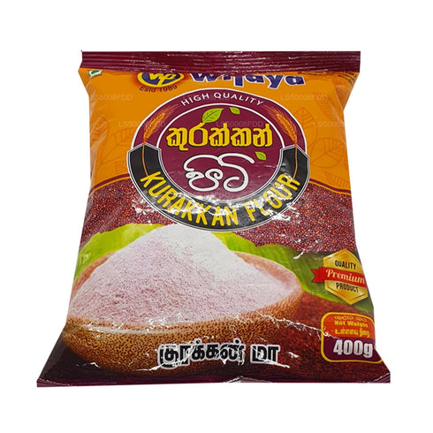 Wijaya Products 400g (2 Packs) Wijaya Kurakkan Flour (Finger Millet)