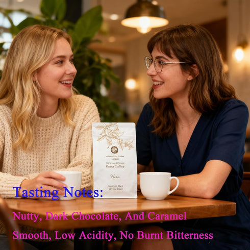 1 100% 7 oz) Hawaiian Kona Coffee Beans, No. Grade, Kona No Blend, Medium Dark Roast, Whole Bean, from Our Coffee