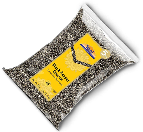 28 80oz (5lbs) 2.27kg Rani Black Pepper Coarse Ground Mesh (Table Grind) Bulk ~ All Natural | Vegan | Gluten Friendly |