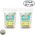 2 lbs, (2 pack 1 lb) Organic Shredded Coconut Unsweetened, Fine Shred, Great for Coconut Milk, Keto and Paleo Treats