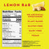 19.2 oz, 12 Larabar Lemon Bar Fruit and Nut Bars, Gluten Free and Vegan, Ct
