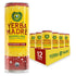 Yerba Madre Organic Sparkling Yerba Mate, Cranberry Pom, 115mg Natural Plant Based