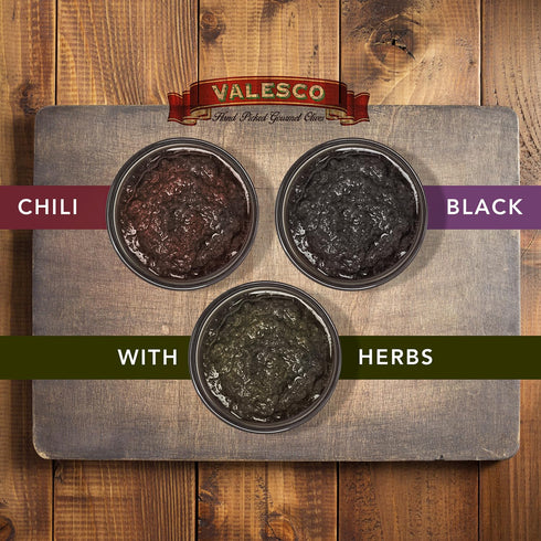 (6.7 oz) VALESCO Olive Tapenade with Fresh Herbs - Artisan Gourmet Dip and Spread for Charcuterie Boards, Bruschetta