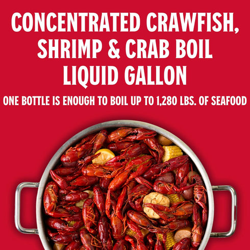 Set) Louisiana Fish Fry Liquid Seafood Boil - Maximum Flavor, Flexible Seasoning (Gift