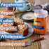 1Kg Doves Farm Organic Fine Plain Wholemeal Flour | | Perfect for Wholesome Baking and Cooking | Sustainably Sourced