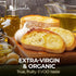 64 oz Kevala Extra Virgin Organic Olive Oil - Unrefined Cooking Oil, Cold Pressed and with no Preservatives, Made