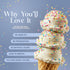 5 2 (1 Pack, Triple Scoop - Premium Birthday Cake Ice Cream Mix For Ice Cream Maker. Simple, Easy, Delicious. From