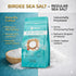 2.2 LB (Pack 2) Birdee Baja Mineral Sea Salt of Unrefined Vietnamese Sea Salt for Cooking, Hydration, and Electrolyte