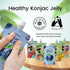 10 Pack Pack, 10 Hethstia Konjac Noodle Variety and Konjac Jelly Variety Drinkable Jelly Pouches Lychee, Blueberry